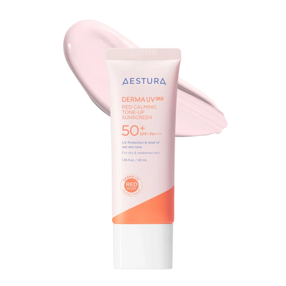 Derma UV365 Red Calming Tone-up Sunscreen 40ml AESTURA